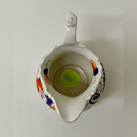 19th Century Antique Gaudy Welsh Eryri Pattern Soft Paste Jug Handled Pitcher - Picture 5 of 16